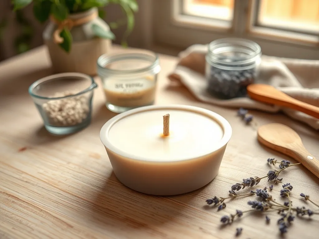 Jak zrobić świecę sojową w formie?